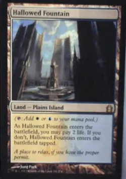 Hallowed Fountain - Return to Ravnica: #241, Magic: The Gathering Nm R238 - Image 1
