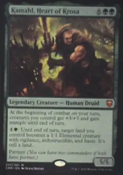 Kamahl, Heart of Krosa - Commander Legends: #237, Magic: The Gathering Nm R238 - Image 1