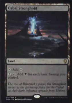 Cabal Stronghold - Dominaria: #238, Magic: The Gathering Nm R238 - Image 1