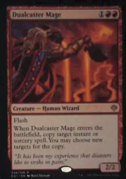 Dualcaster Mage - Archenemy: Nicol Bolas: #46, Magic: The Gathering Nm R238 - Image 1