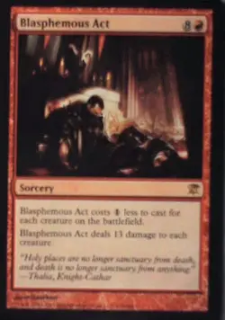 Blasphemous Act - Innistrad: #130, Magic: The Gathering Nm R238 - Image 1