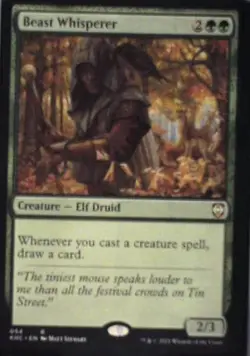 Beast Whisperer - Commander: Kaldheim: #54, Magic: The Gathering Nm R238 - Image 1