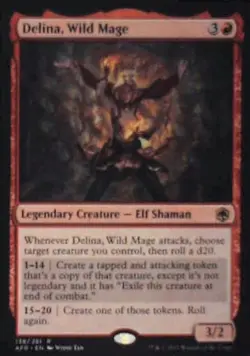 Delina, Wild Mage - Adventures in the Forgotten Realms: #138 Nm R238 - Image 1