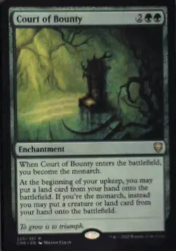 Court of Bounty - Commander Legends: #220, Magic: The Gathering Nm R238 - Image 1