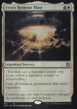 Urza's Ruinous Blast - Commander: Dominaria United: #107, MTG Nm R238 - Image 1