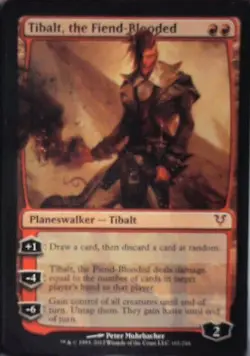 Tibalt, the Fiend-Blooded - Avacyn Restored: #161, Magic: The Gathering Nm R238 - Image 1