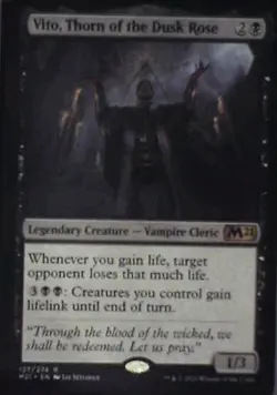 Vito, Thorn of the Dusk Rose - Core Set 2021: #127, Magic: The Gathering Nm R238 - Image 1