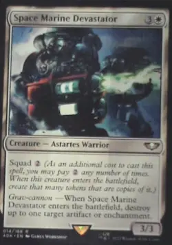 Space Marine Devastator - Universes Beyond: Warhammer 40,000: #14 Nm R238 - Image 1