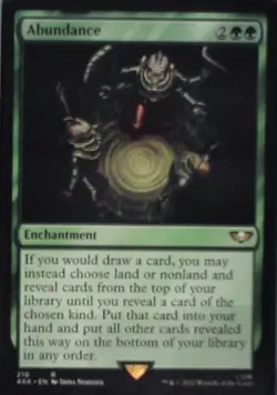 Abundance - Universes Beyond: Warhammer 40,000: #210, MTG Nm R238 - Image 1