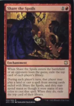 Share the Spoils - Commander: Adventures in the Forgotten Realms: #34 Nm R238 - Image 1