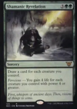 Shamanic Revelation - Commander: Kamigawa: Neon Dynasty: #129 Nm R238 - Image 1