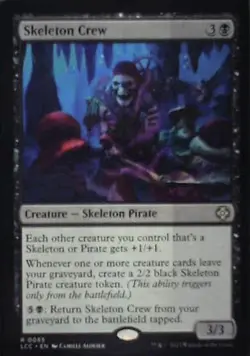 Skeleton Crew - Commander: The Lost Caverns of Ixalan: #85, MTG Nm R238 - Image 1