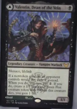 Valentin, Dean of the Vein - Strixhaven: School of Mages: #161 Nm R238 - Image 1
