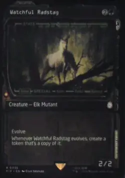 Watchful Radstag (Showcase) - Universes Beyond: Fallout: #335 Nm R238 - Image 1