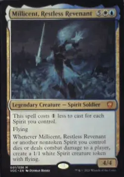 Millicent, Restless Revenant - Commander: Innistrad: Crimson Vow: #1 Nm R237 - Image 1