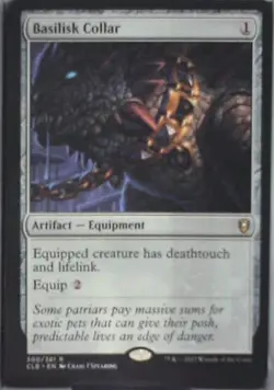 Basilisk Collar - Commander Legends: Battle for Baldur's Gate: #300 Nm R237 - Image 1