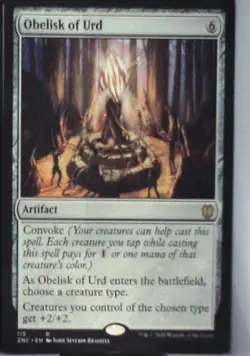 Obelisk of Urd - Commander: Zendikar Rising: #115, Magic: The Gathering Nm R237 - Image 1