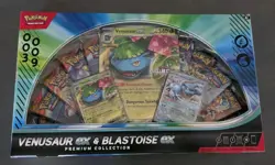 Pokemon TCG - Venusaur ex and Blastoise ex Premium Collection GameStop Exclusive - Image 2