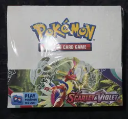 Pokemon Scarlet & Violet Booster Box Base Set FACTORY SEALED - Image 1