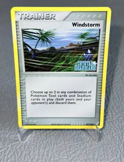 2006 Pokemon EX Crystal Guardians Windstorm 85/100 Reverse Holo GEM MINT 💎 - Image 3