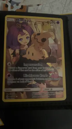 Pokemon TCG Mimikyu 245/236 Illustration Rare Cosmic Eclipse - Image 1