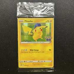 Pokemon GO Prerelease Pikachu Holo Foil Promo Card #028/078 Factory Sealed!! - Image 2