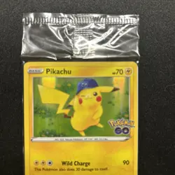 Pokemon GO Prerelease Pikachu Holo Foil Promo Card #028/078 Factory Sealed!! - Image 3