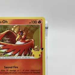 Ho-Oh Holographic Rare 001/025 Pokemon TCG Celebrations NM/M - Image 3