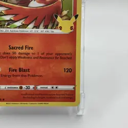 Ho-Oh Holographic Rare 001/025 Pokemon TCG Celebrations NM/M - Image 5