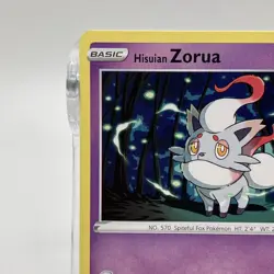Hisuian Zorua Non-Holographic Common 075/196 Pokemon TCG Lost Origin NM/M - Image 2