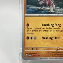Lycanroc Non-Holographic Uncommon 117/197 Pokemon TCG Obsidian Flames NM/M - Image 4