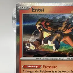 Entei Holo Rare 030/197 Pokemon TCG Obsidian Flames NM/M - Image 2