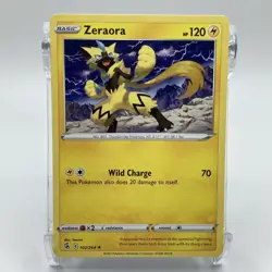 Zeraora Non-Holo Rare 102/264 Pokemon TCG Fusion Strike NM/M - Image 1
