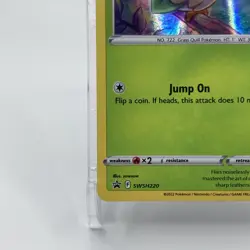 Rowlet Holographic Black Star Promo SWSH220 Pokemon TCG Sword & Shield NM/LP - Image 4