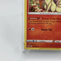 Ninetales Non-Holographic Uncommon 031/264 Pokemon TCG Fusion Strike NM/M - Image 4