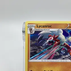 Lycanroc Non-Holographic Rare 095/185 Pokemon TCG Trick or Trade NM/M - Image 2