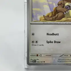 Kangaskhan Non-Holographic Uncommon 165/197 Pokemon TCG Obsidian Flames NM/M - Image 4