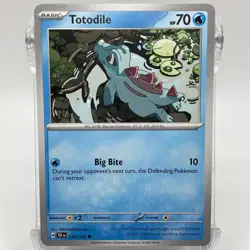 Totodile Non-Holo Common 039/162 Pokemon TCG Temporal Forces NM/M - Image 1