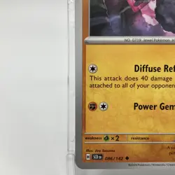 Diancle Non-Holo Uncommon 086/142 Pokemon TCG Stellar Crown NM/M - Image 4