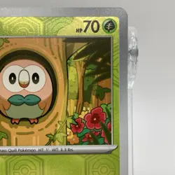 Rowlet Reverse Holo Common 003/064 Pokemon TCG Shrouded Fable NM/M - Image 3