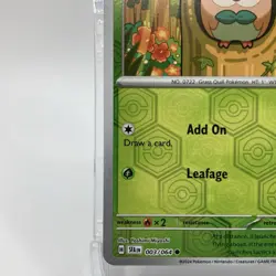 Rowlet Reverse Holo Common 003/064 Pokemon TCG Shrouded Fable NM/M - Image 4