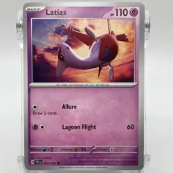 Latias Non-Holo Uncommon 067/162 Pokemon TCG Temporal Forces NM/M - Image 1