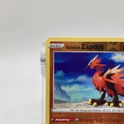Galarian Zapdos Reverse Holographic Rare 082/203 Pokemon TCG Evolving Skies NM/M - Image 2