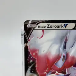 Hisuian Zoroark V Holo Half Art Ultra Rare 146/196 Pokemon TCG Lost Origin NM/M - Image 2
