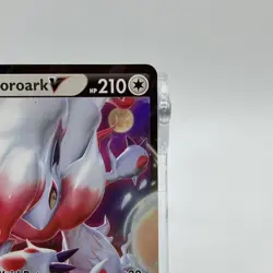 Hisuian Zoroark V Holo Half Art Ultra Rare 146/196 Pokemon TCG Lost Origin NM/M - Image 3
