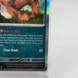 Thievul Holographic Rare 120/182 Pokemon TCG Paradox Rift NM/M - Image 5