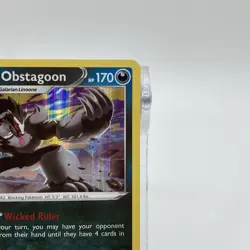 Galarian Obstagoon Holographic Rare 037/073 Pokemon TCG Champion's Path NM/M - Image 3