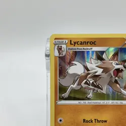 Lycanroc Holographic Rare 030/073 Pokemon TCG Champion's Path NM/M - Image 2