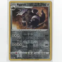 Aggron Reverse Holographic Rare 111/198 Pokemon TCG Chilling Reign NM/M - Image 1