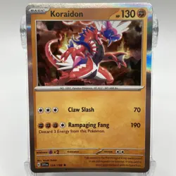 Koraidon Holographic Rare 124/198 Pokemon TCG Scarlet & Violet NM/M - Image 1